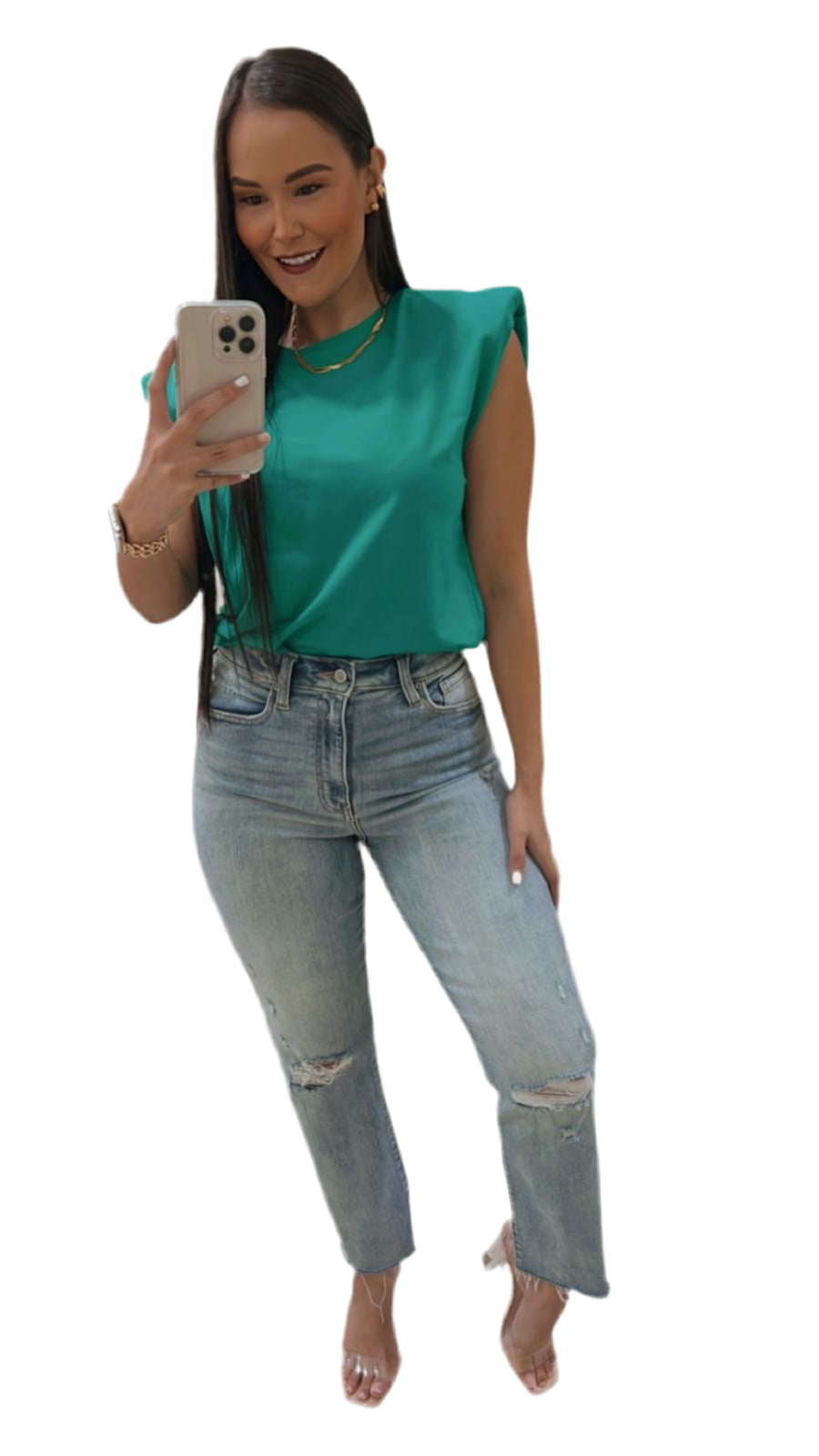 Blusa Hombreras