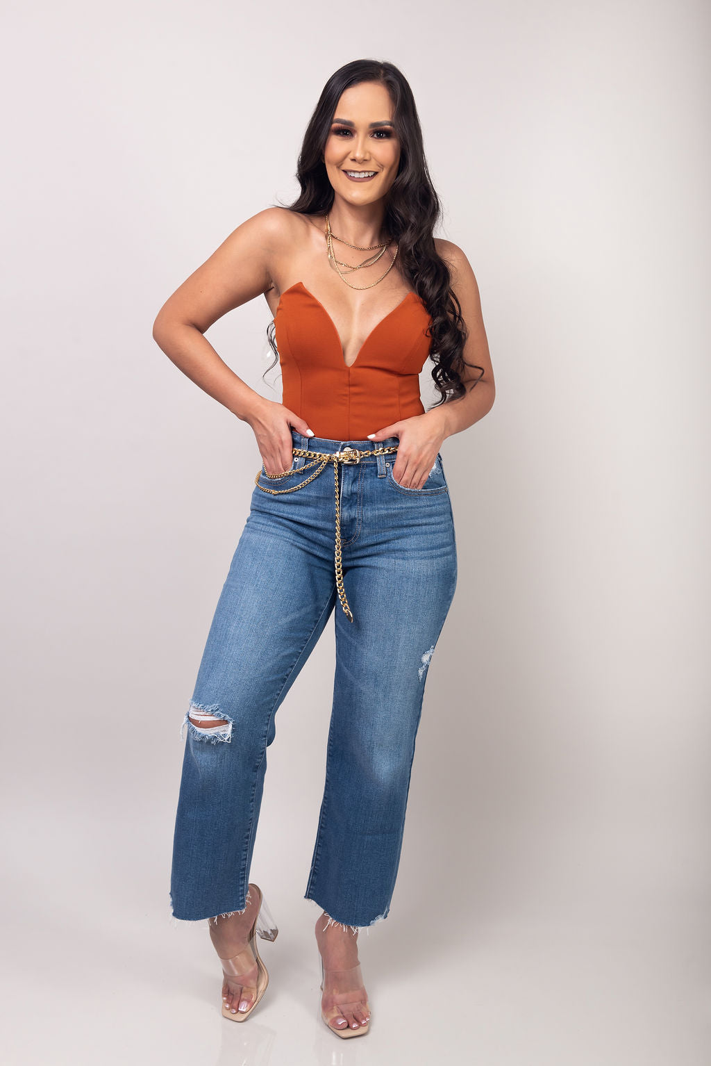 Pantalón Mezclilla Culotte