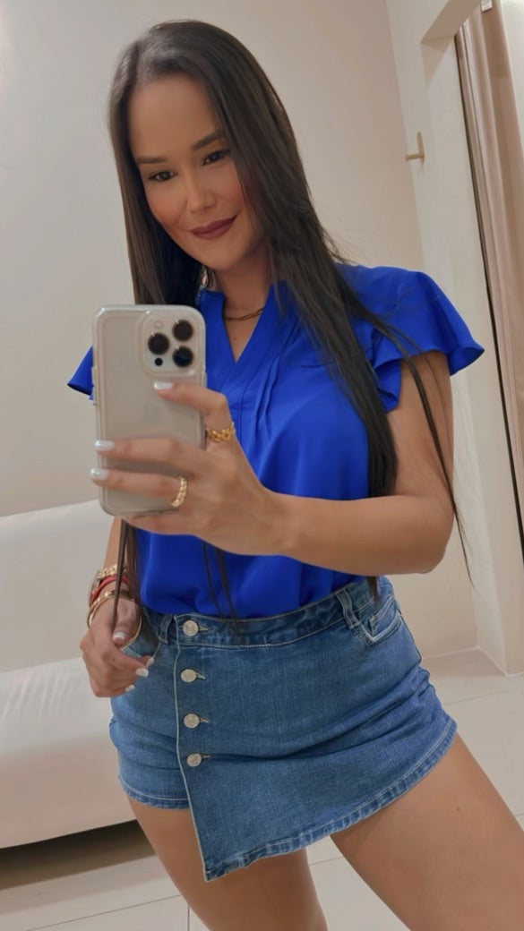 Skort Mezclilla