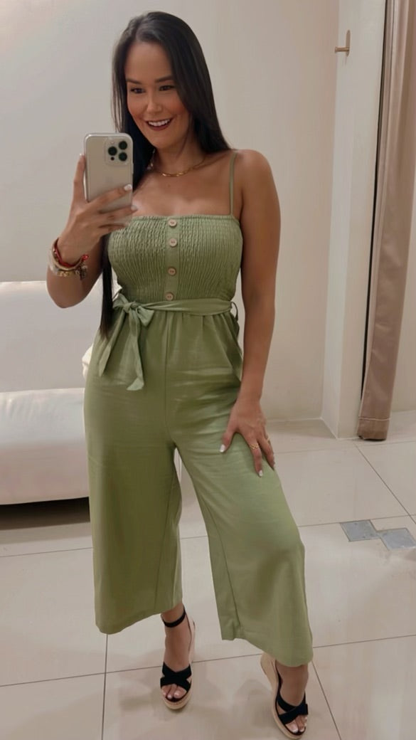 Enterizo Verde Olivo