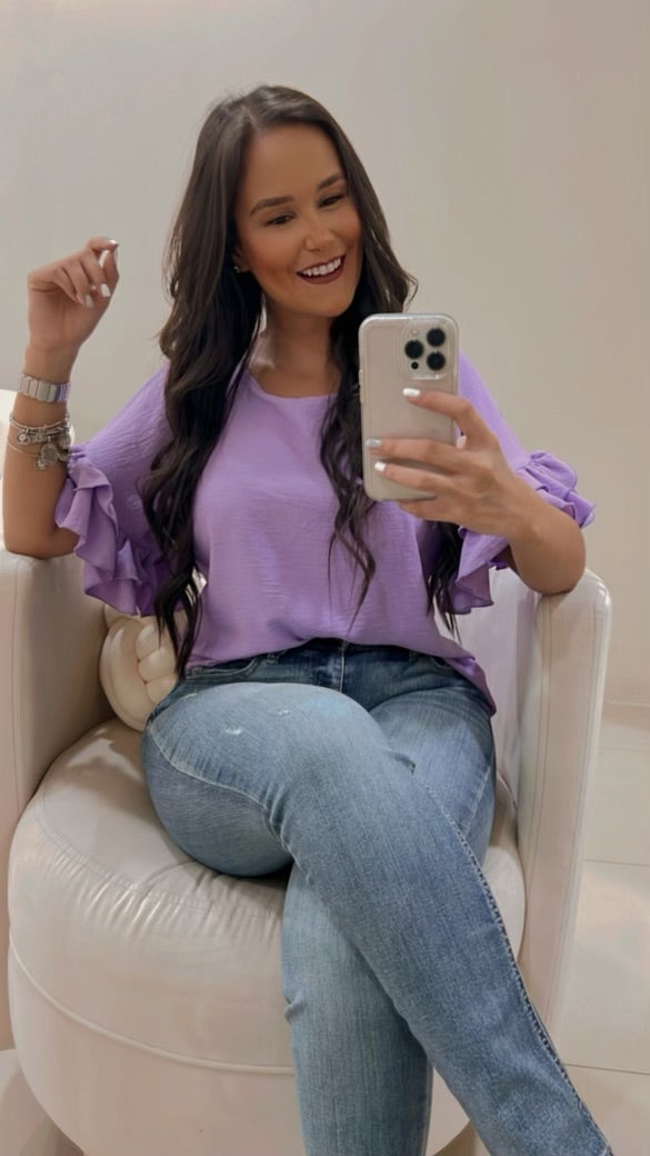 Blusa Vuelos Mangas