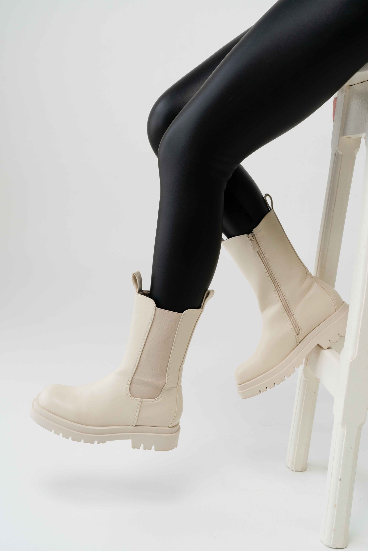 Botas Beige