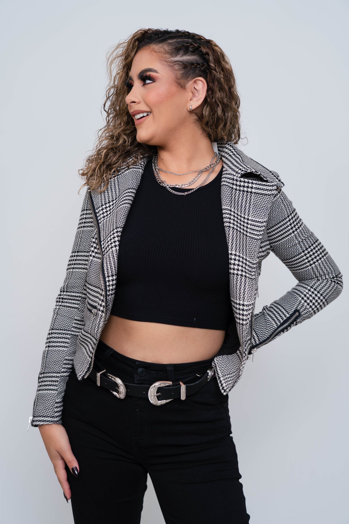 Jacket Cuadros