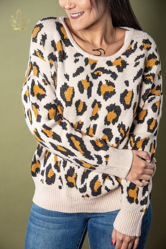 Sweater Leopardo