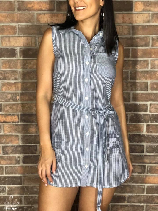 Vestido Rayas Corto