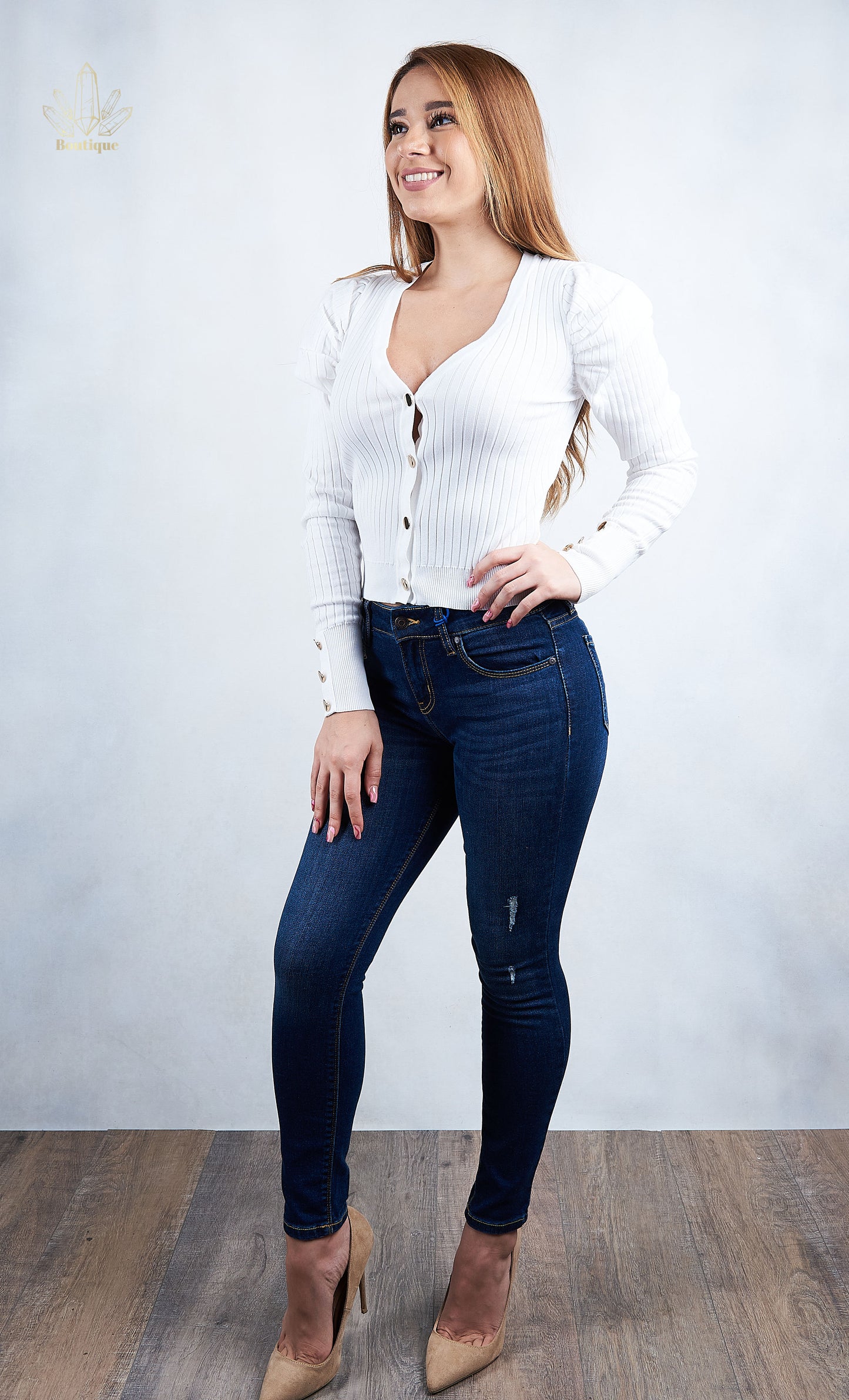 Sweater Botones Frente