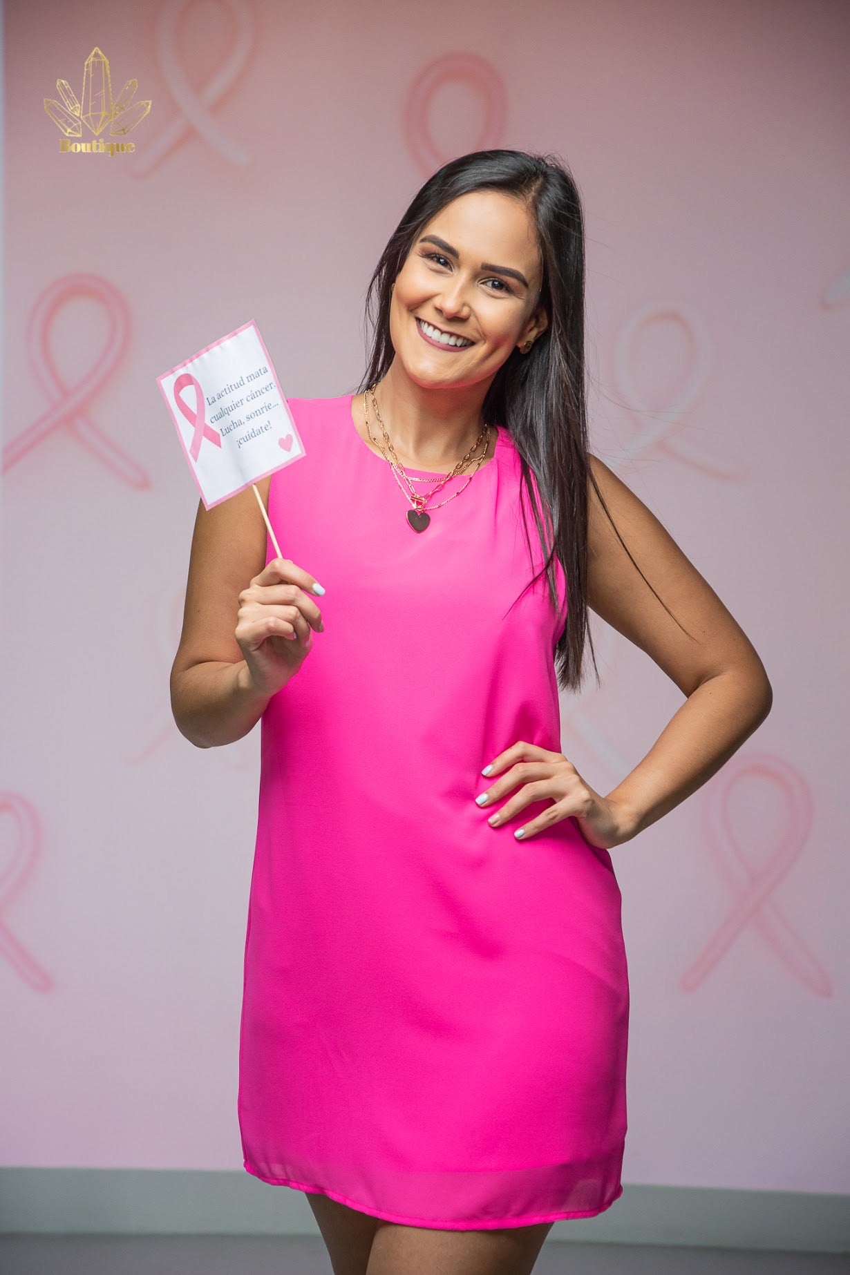 Vestido Fucsia Corto