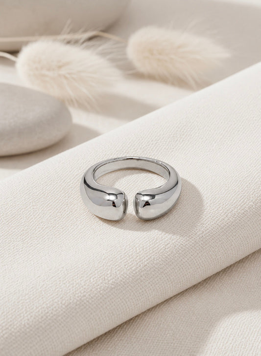 Anillo Plateado