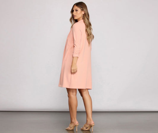 Blazer Terracota Largo