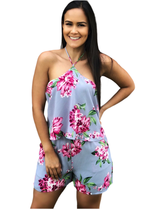 Romper Lila Floreado