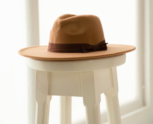 Sombrero Beige Lazo
