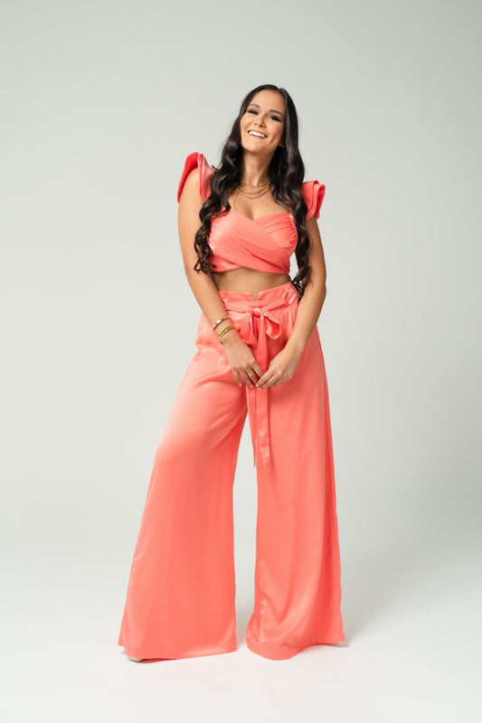 Conjunto Coral Pantalón