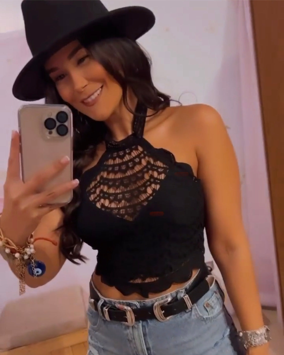 Crop Top Tejido