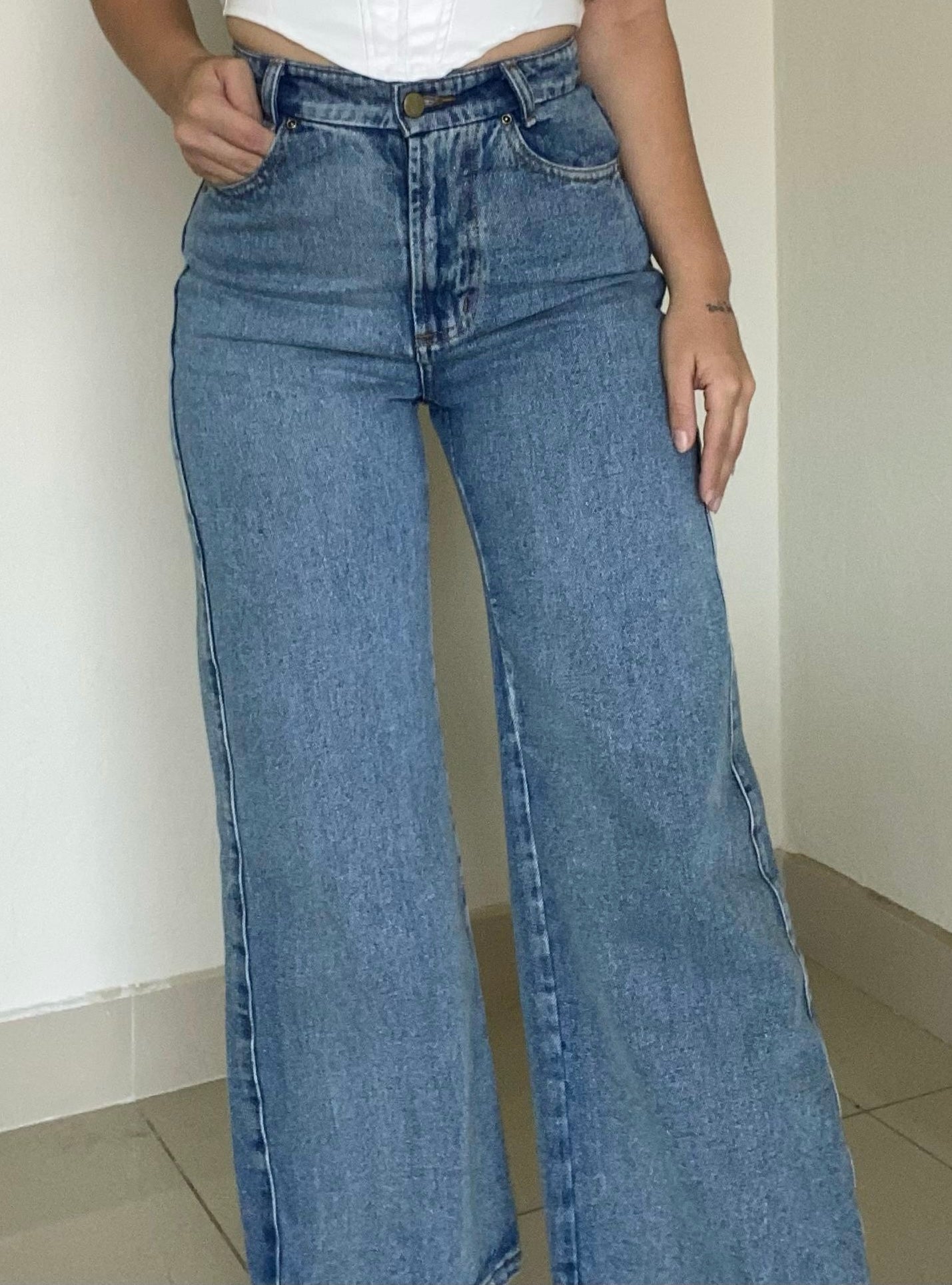 Culotte Mezclilla