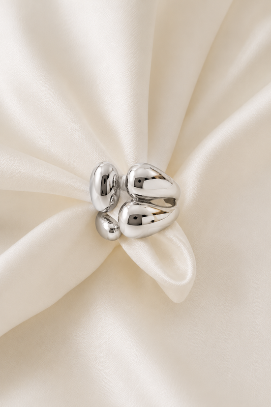 Anillo Plateado
