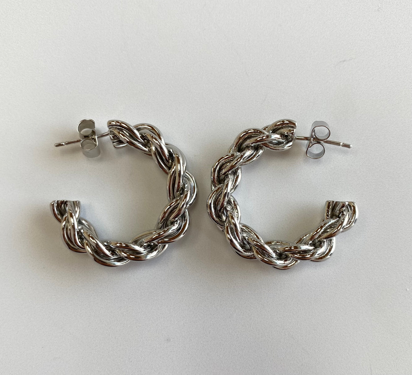 Argollas Plateadas