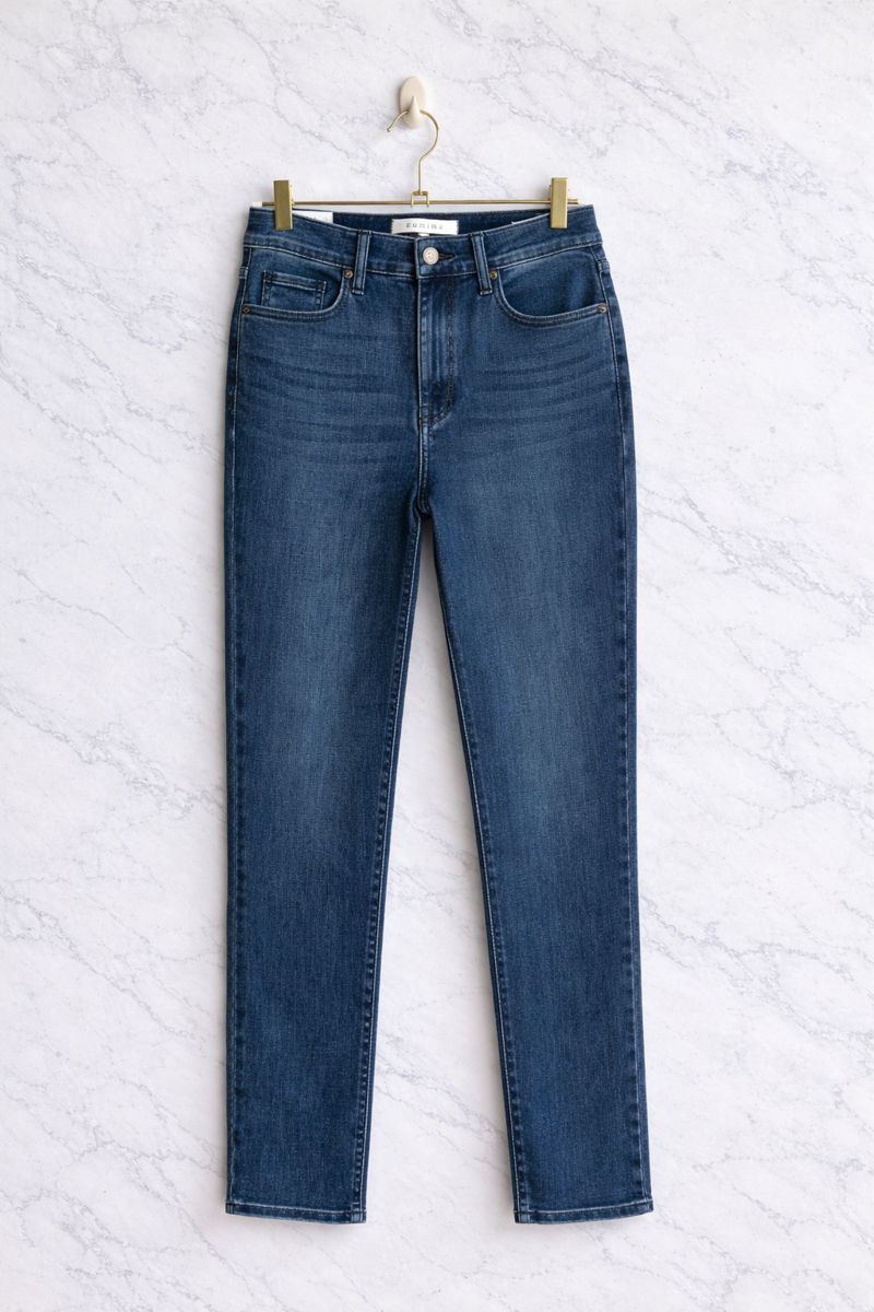 Pantalón Mezclilla Corte Recto