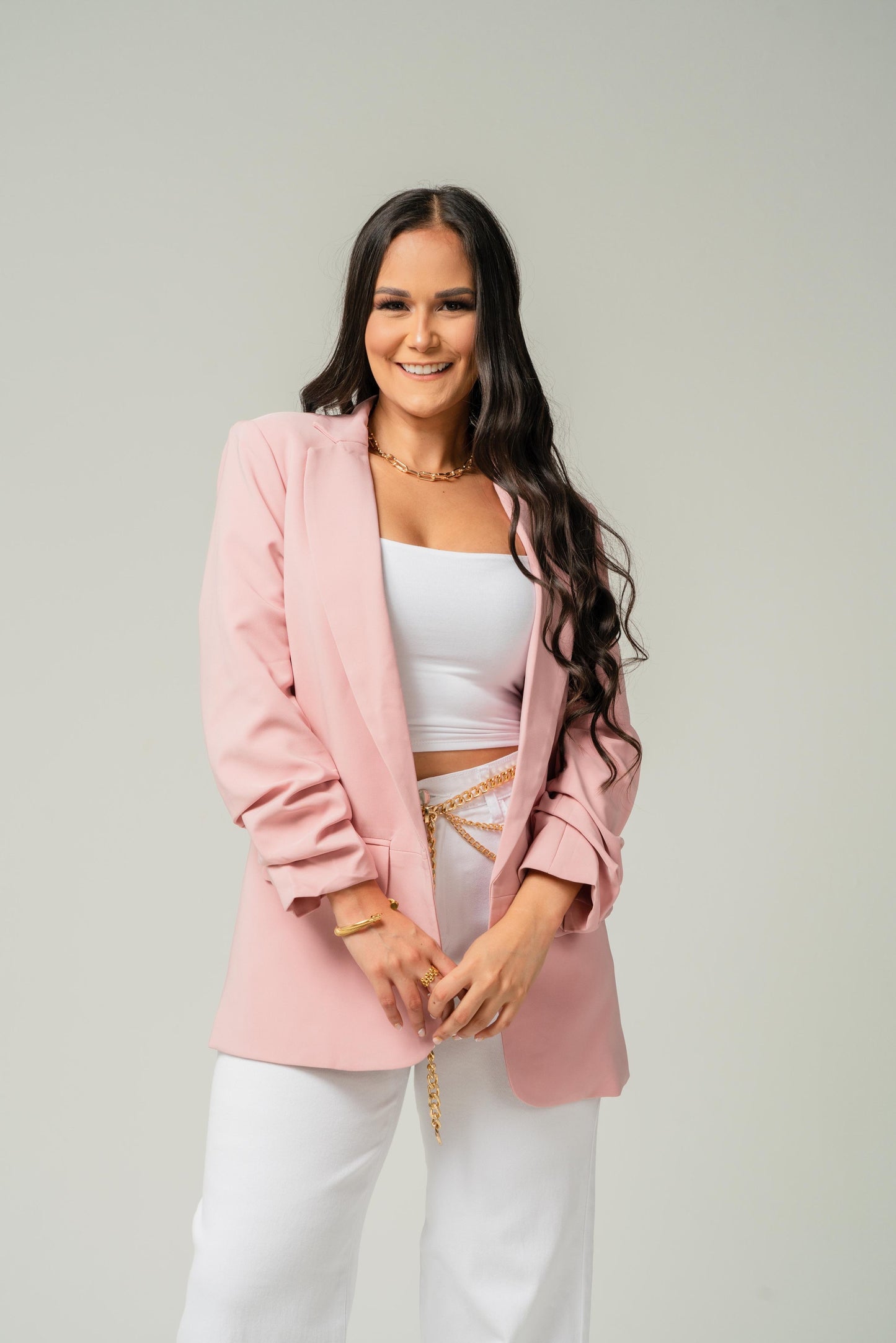 Blazer Palo Rosa