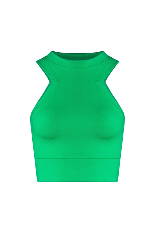 Crop Top Manga Triangular
