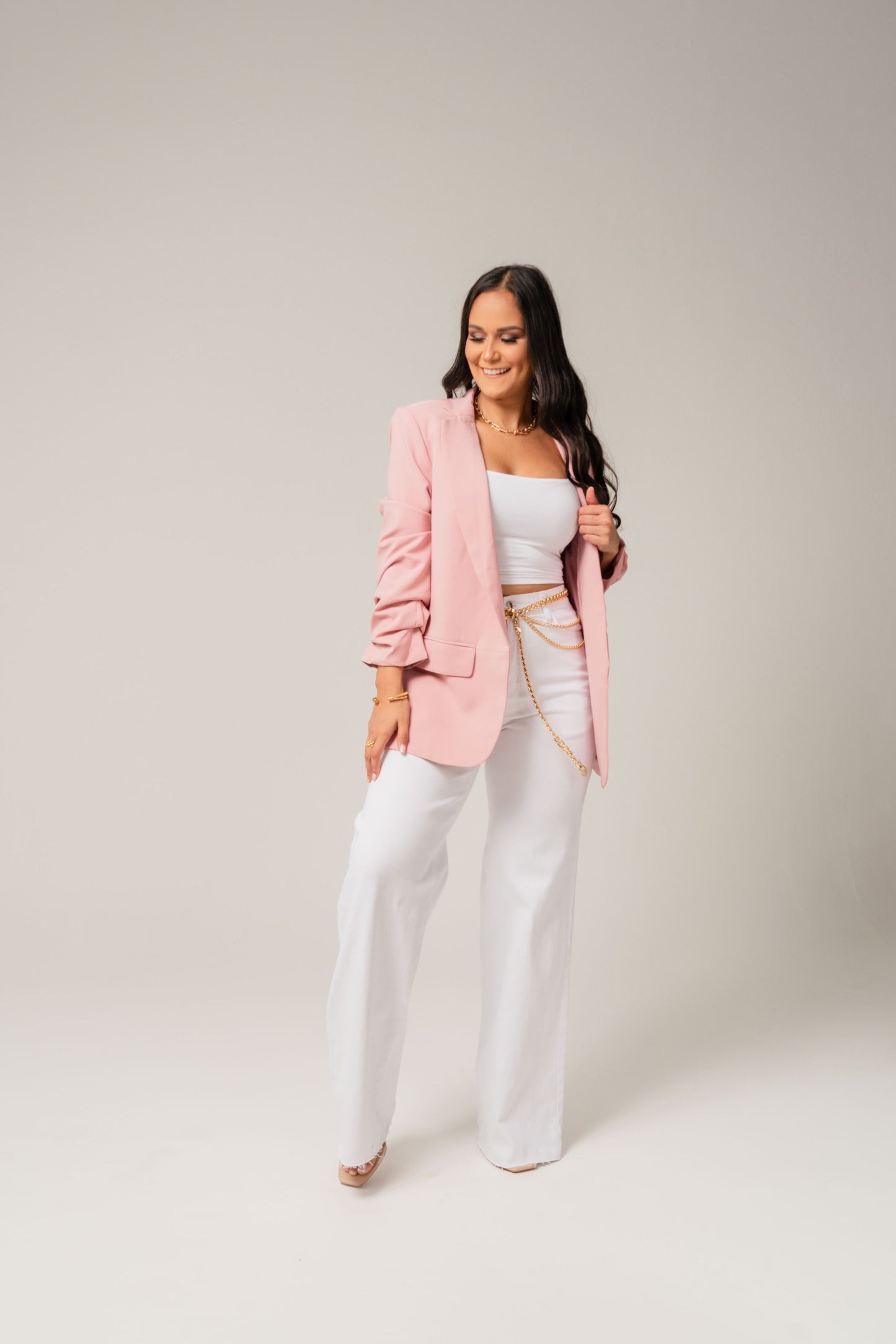 Blazer Palo Rosa