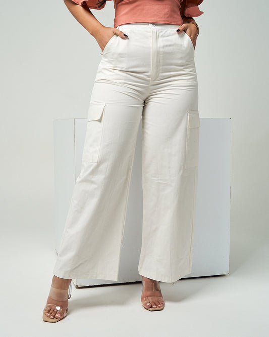 Pantalon Lino Cargo