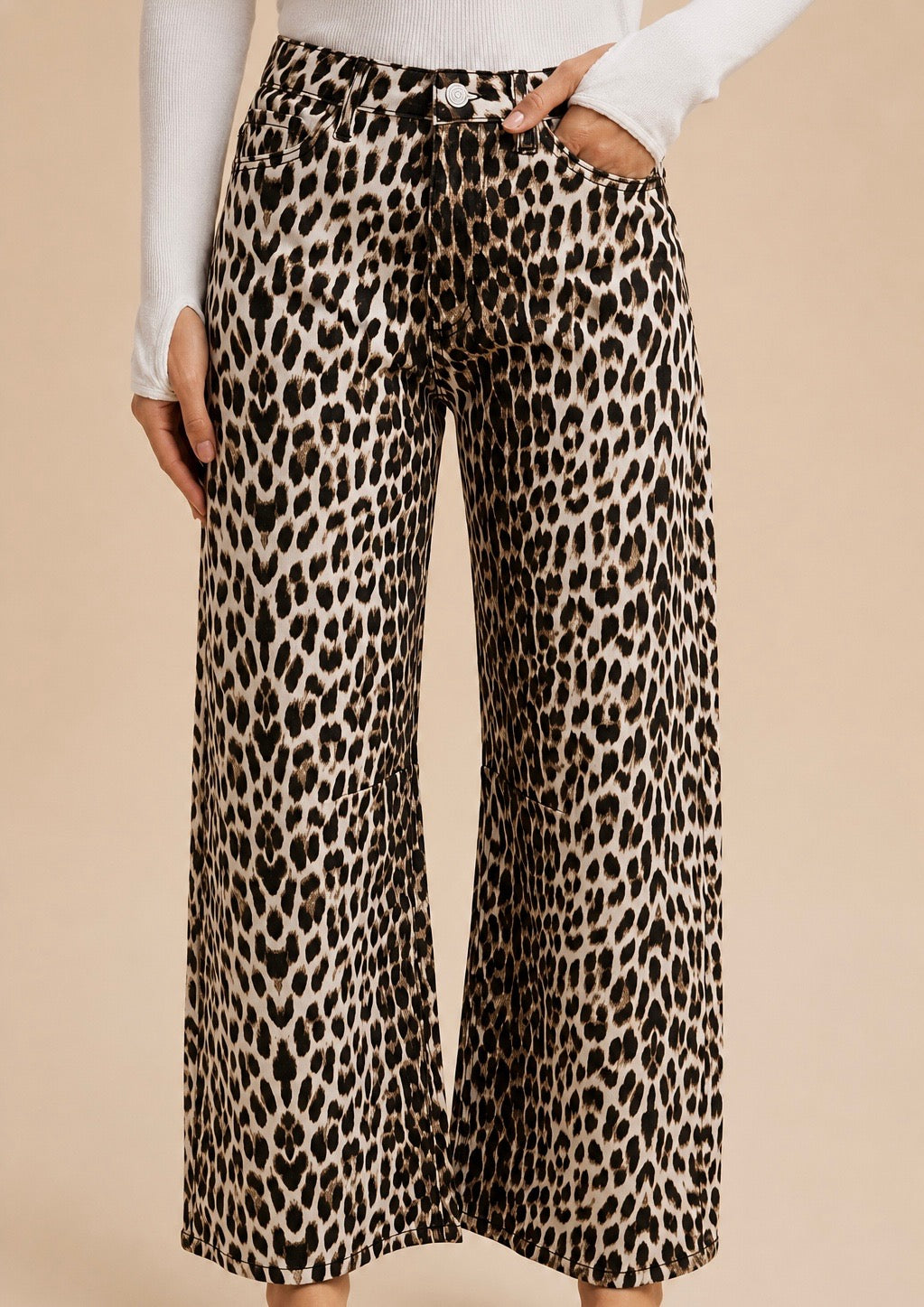 Pantalón Leopardo Barrel