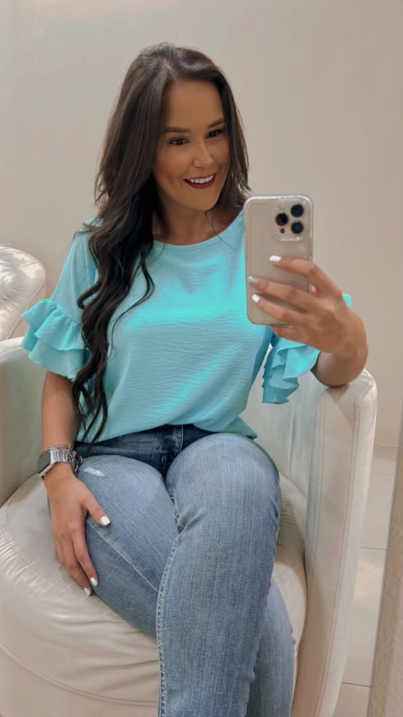Blusa Vuelos Mangas