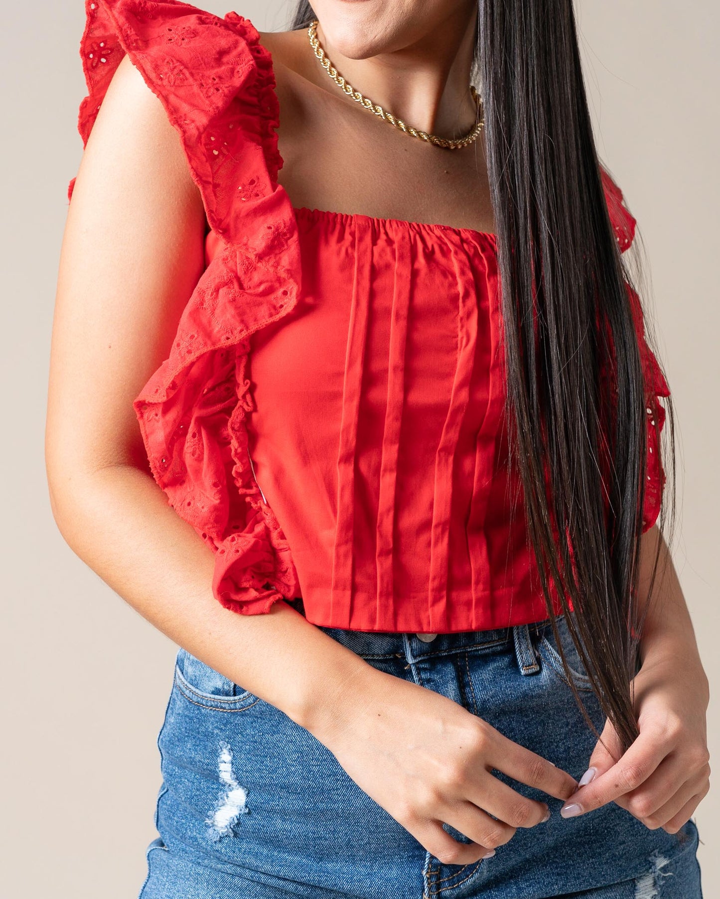 Blusa Lazo Espalda