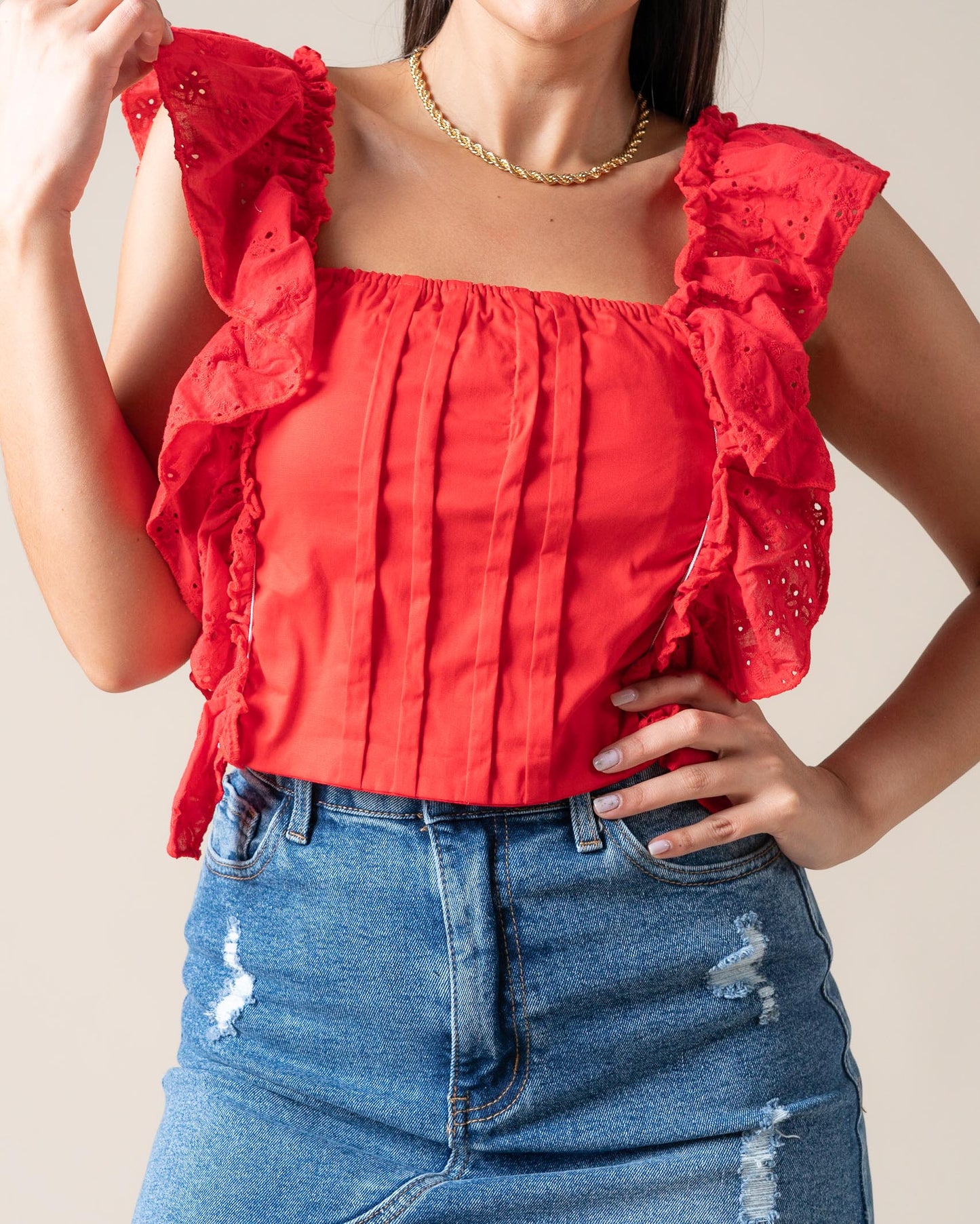 Blusa Lazo Espalda