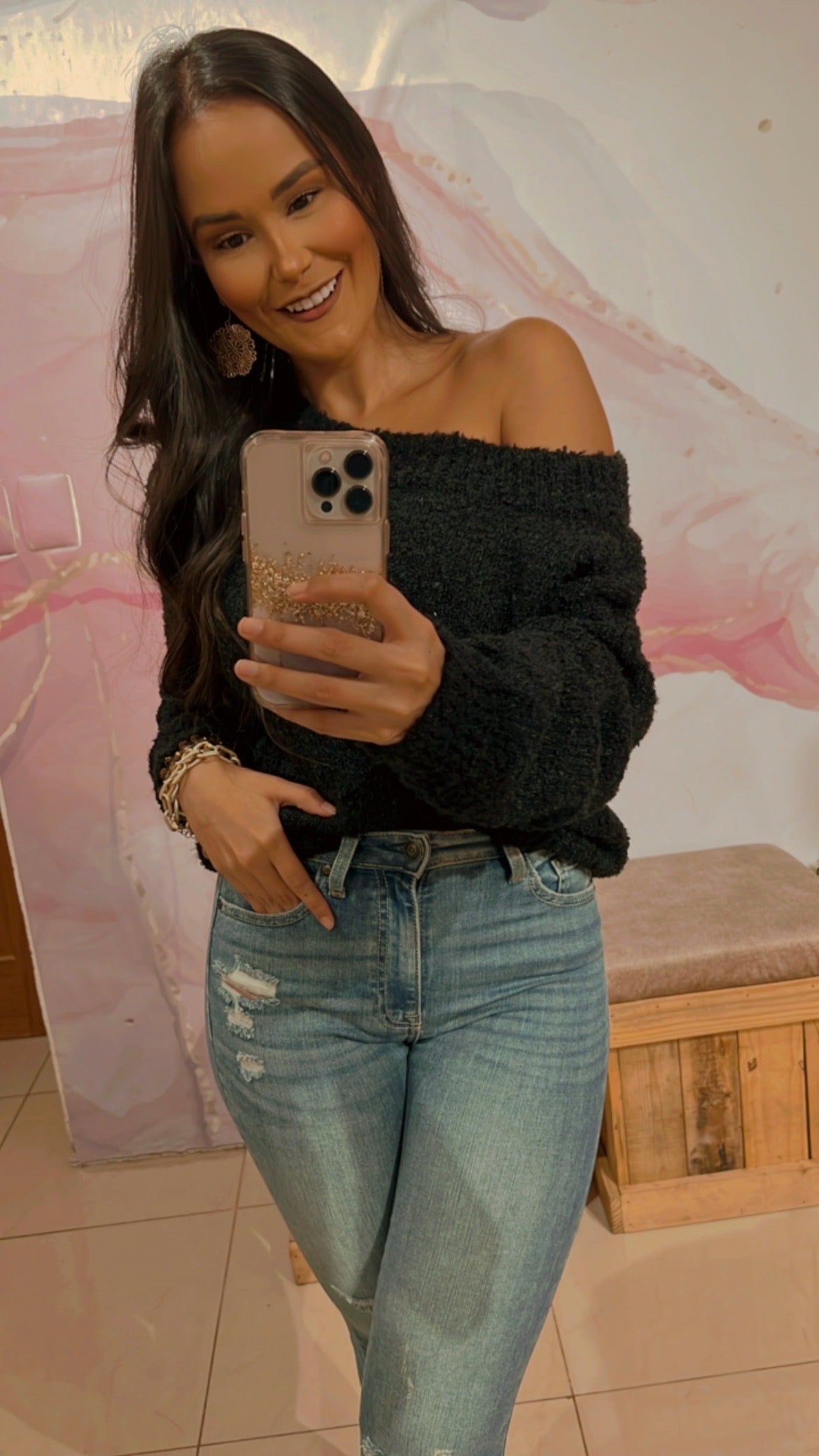 Sweater Off Shoulder