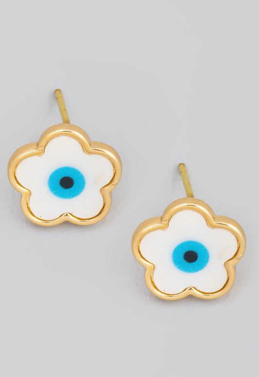 Aretes Ojo Turco Pequeños