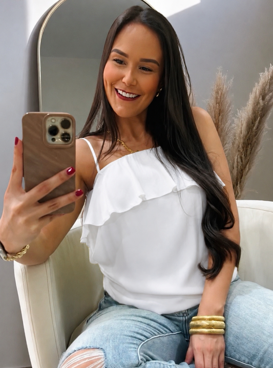 Blusa Blanca Tirantes