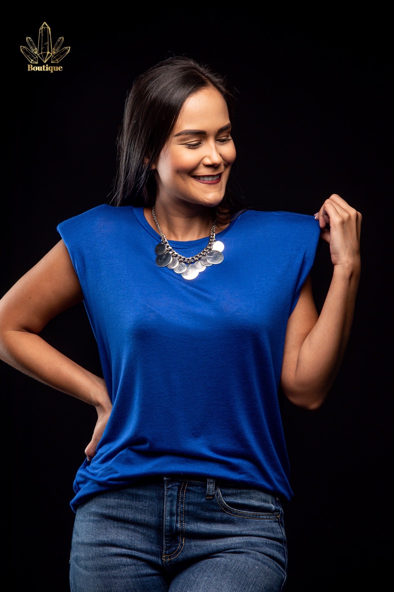 Blusa Hombreras