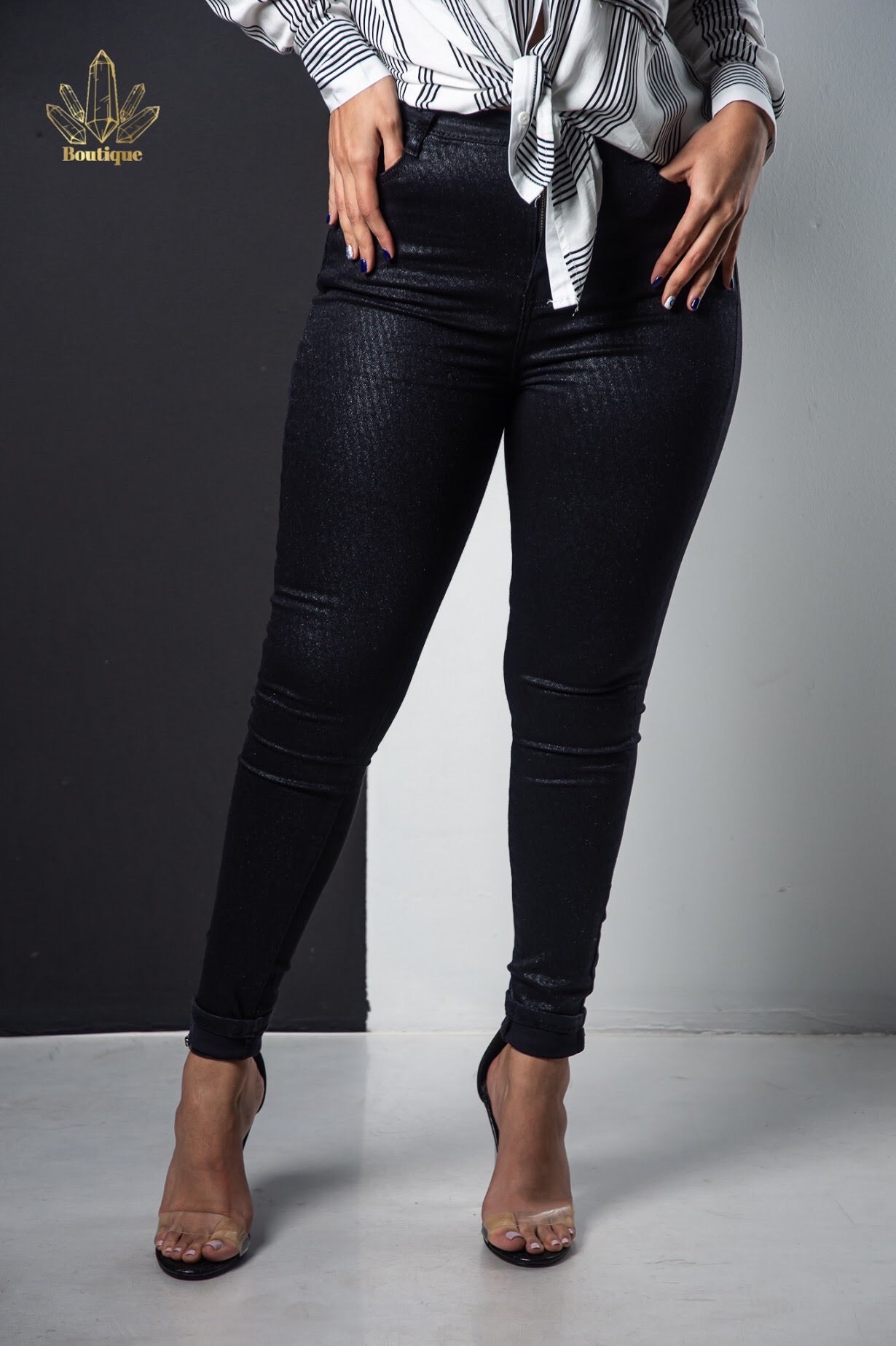 Pantalón Tipo Cuerina