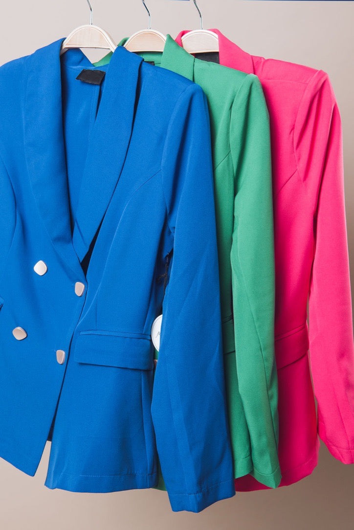 Blazer Botones Dorados