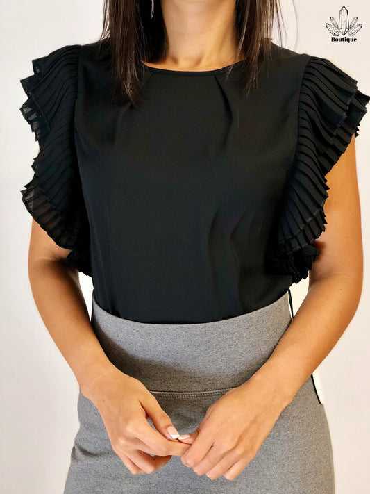 Blusa Vuelos Mangas