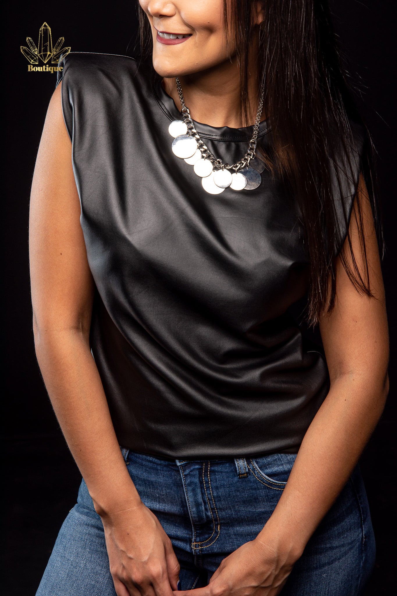 Blusa Hombreras