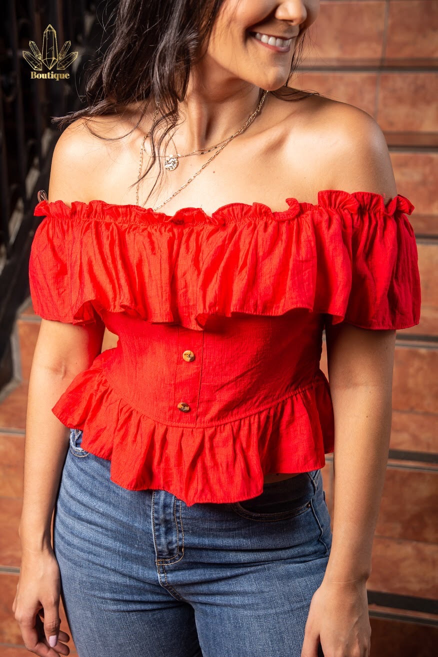Blusa Off Shoulder