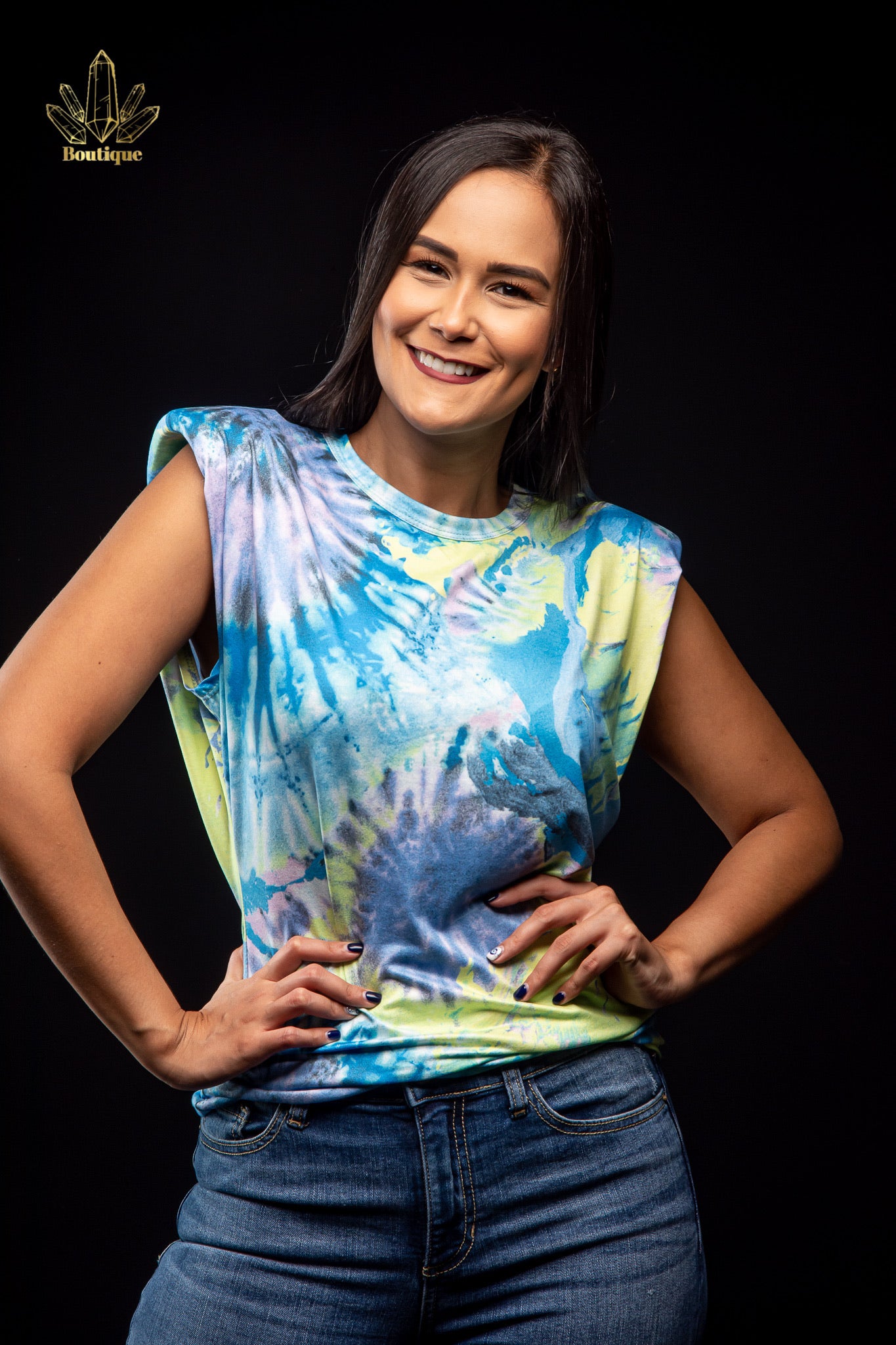 Blusa Hombreras