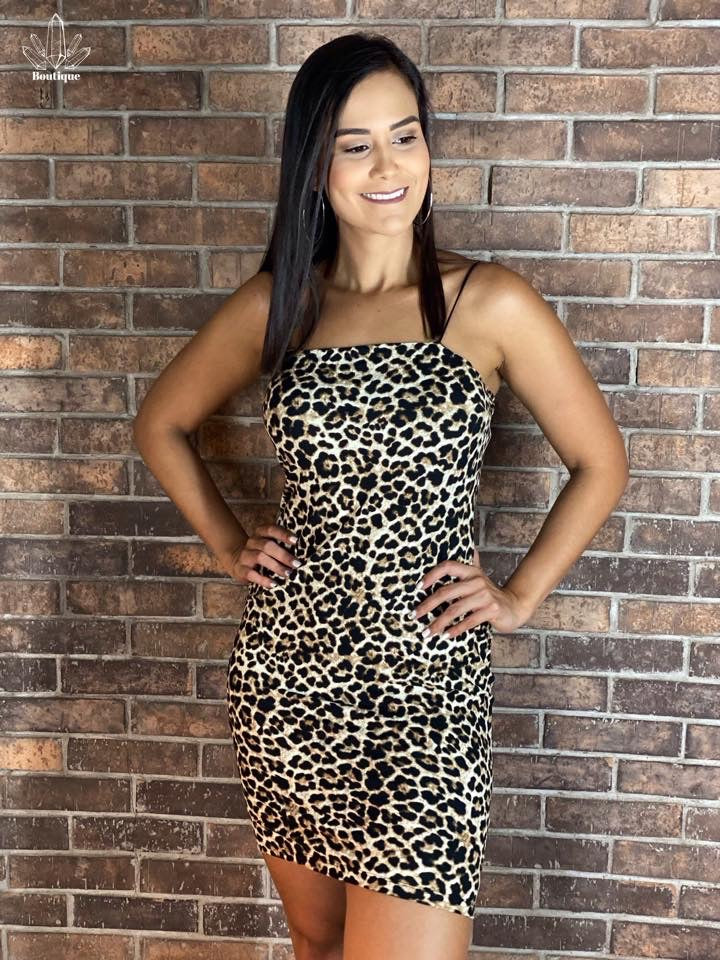 Vestido Leopardo