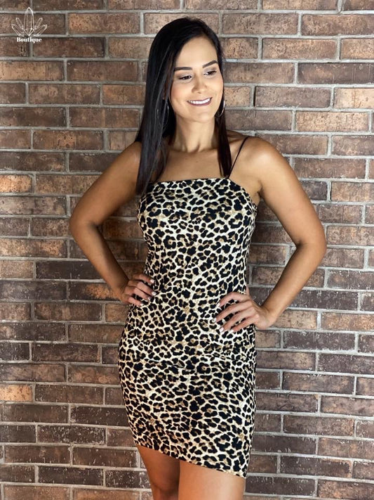 Vestido Leopardo