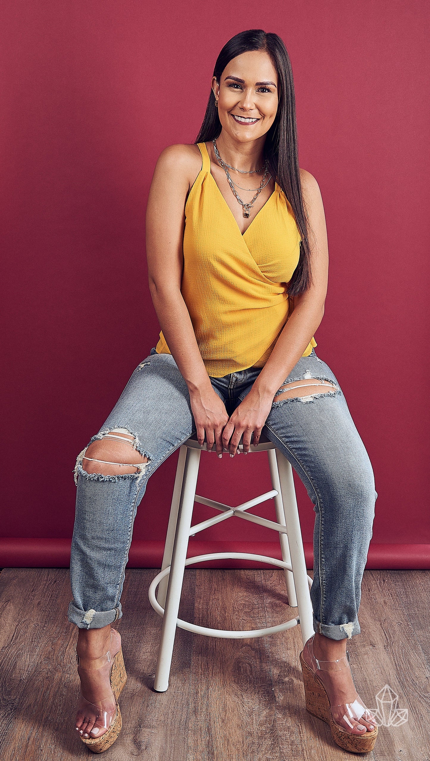 Blusa Mostaza Tirantes