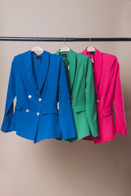 Blazer Botones Dorados