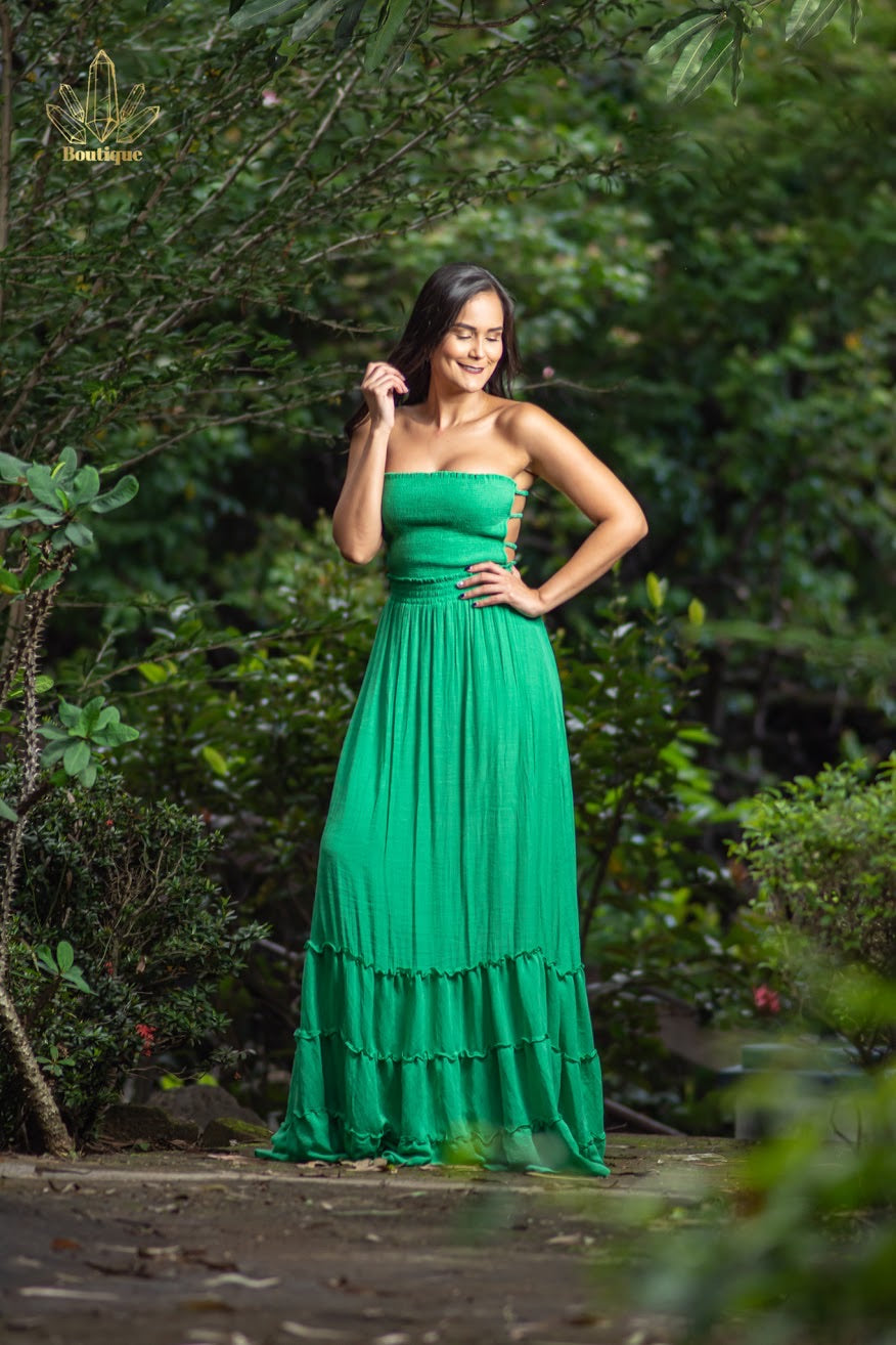 Vestido Verde Largo