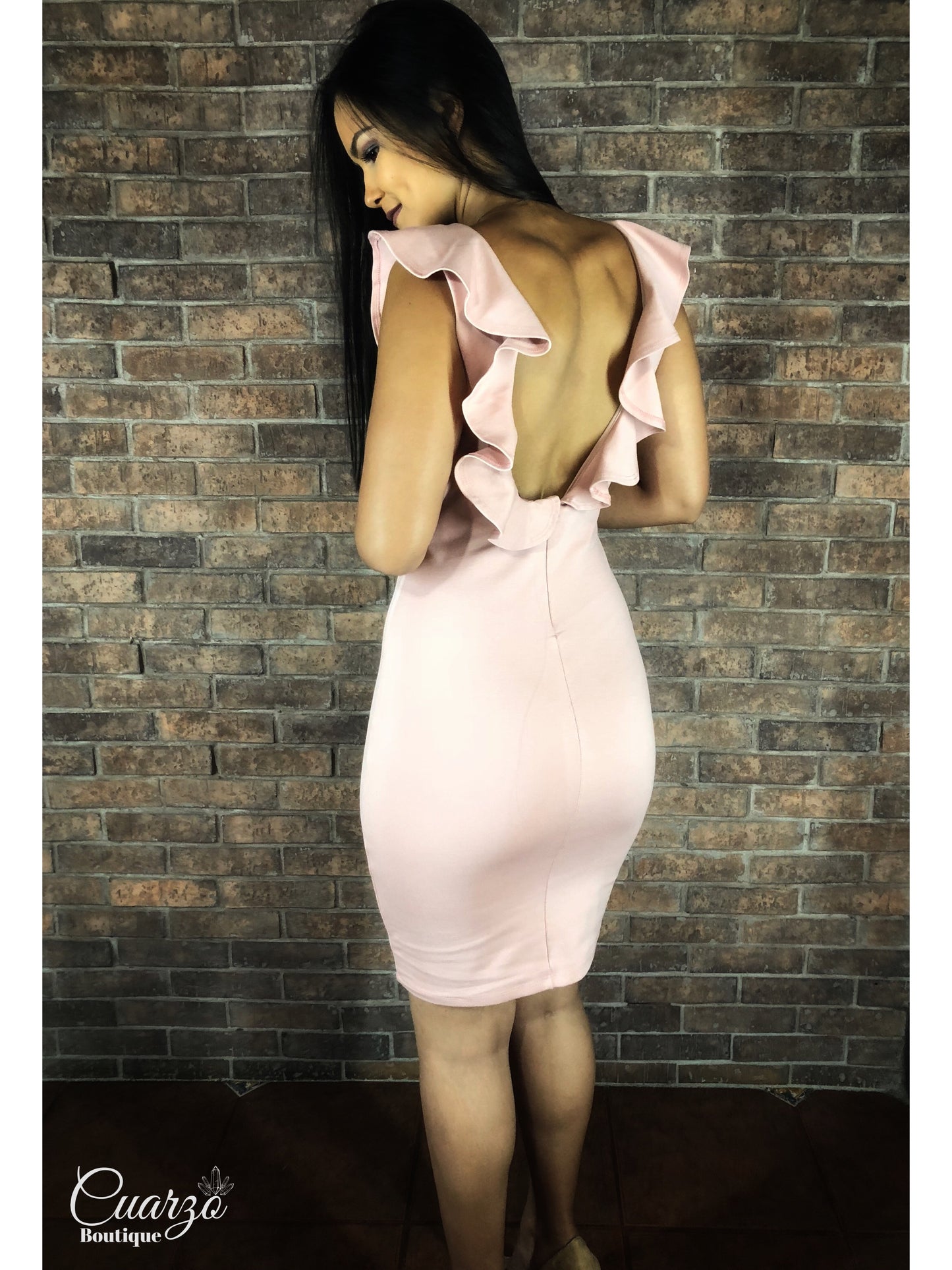 Vestido Palo Rosa