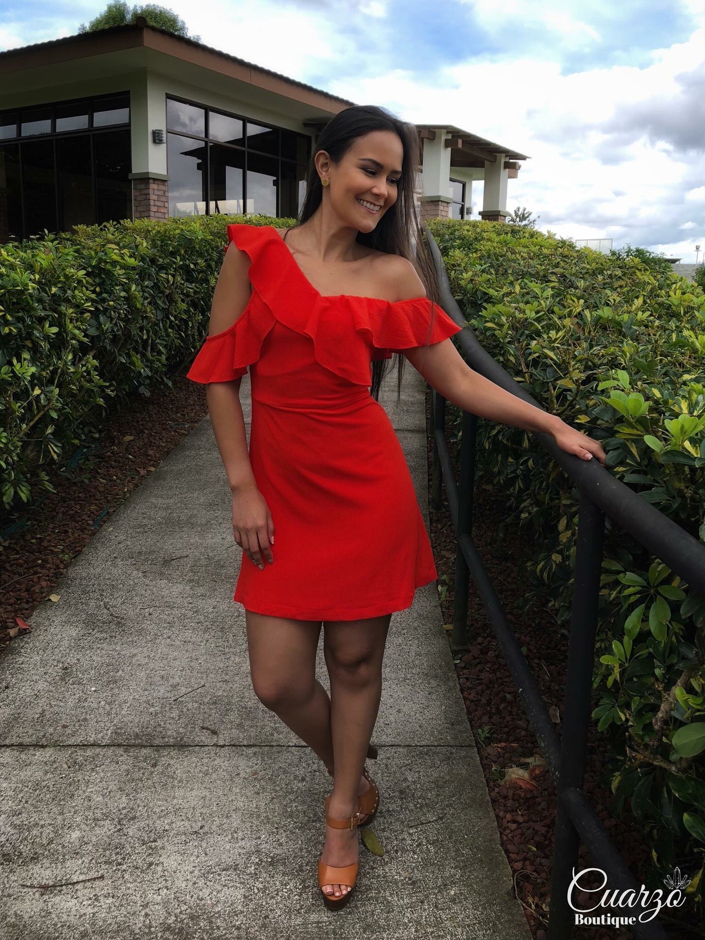 Vestido Rojo Corto
