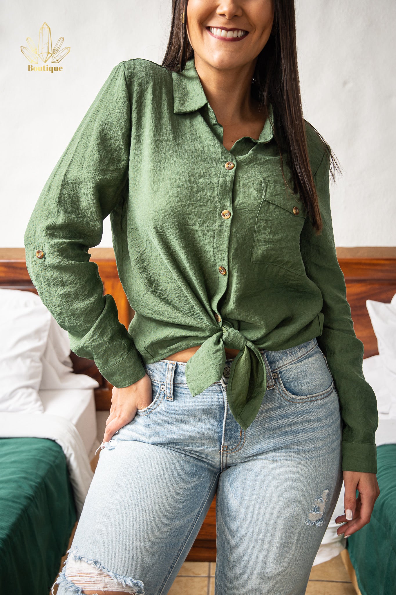 Camisera Verde Musgo